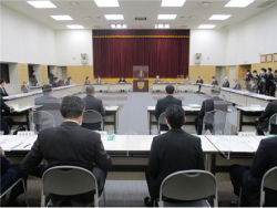 北海道内公安委員連絡協議会定例総会出席の写真
