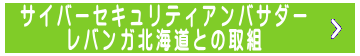 サイバーセキュリティアンバサダー　レバンガ北海道との取組