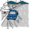 冬道運転の画像