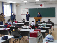 パトカー雪像お披露目会の写真3