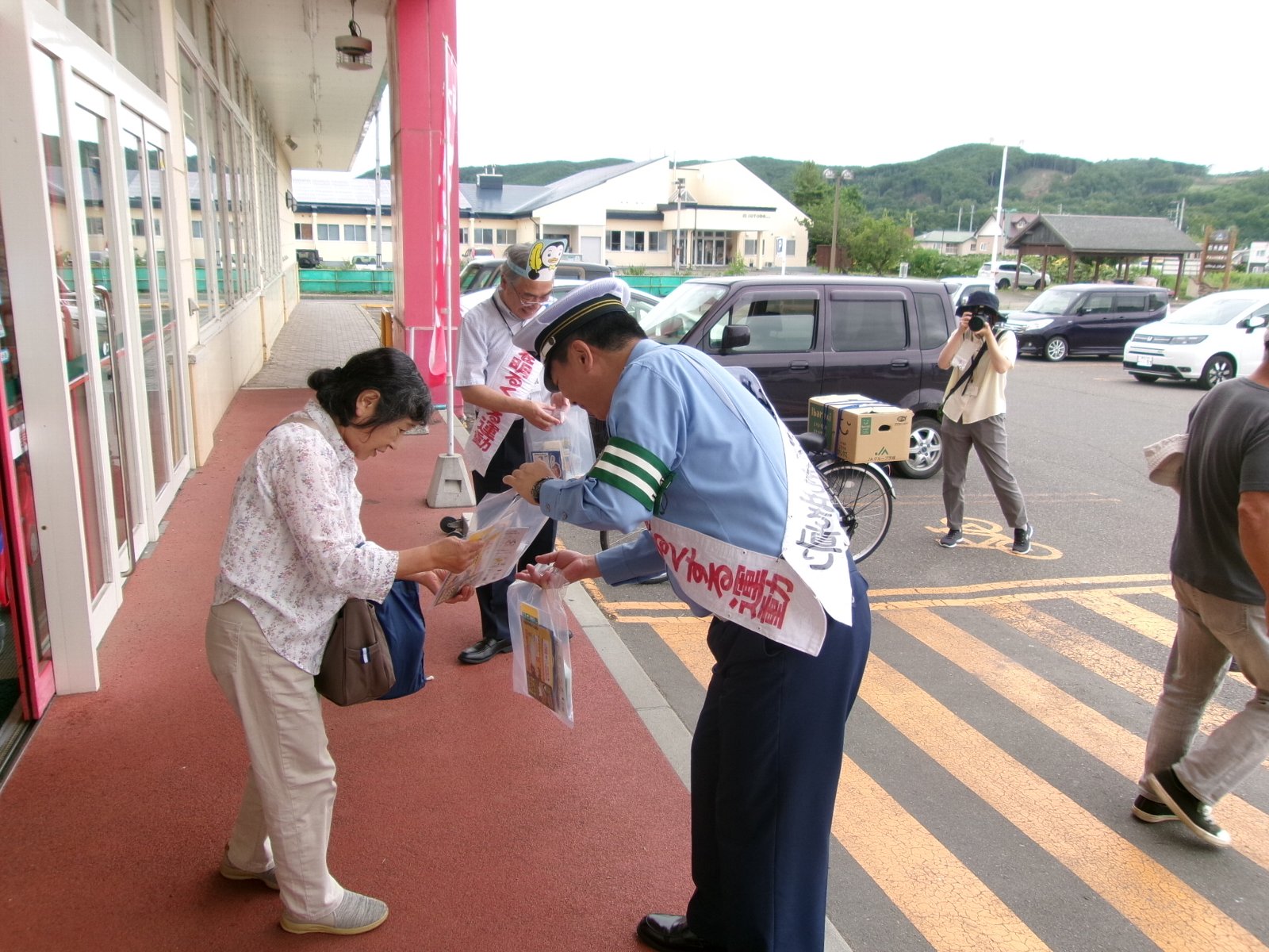 社会を明るくする運動に伴う街頭キャンペーン実施