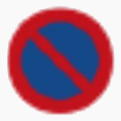 標識画像（ドイツ）　駐車禁止