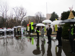 全国交通安全運動「道民の集い」の写真