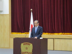 警察署長会議の写真