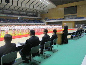 警視及び主事系調査官級昇任時特別講義の写真