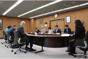 広島県公安委員会委員との意見交換会の写真