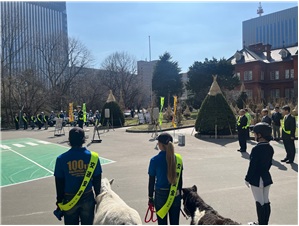 春の全国交通安全運動道民の集いの写真