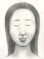 似顔絵拡大画像にリンク