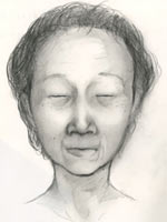 似顔絵拡大画像にリンク