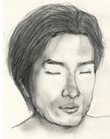 似顔絵拡大画像にリンク