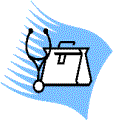 往診用鞄のイラスト