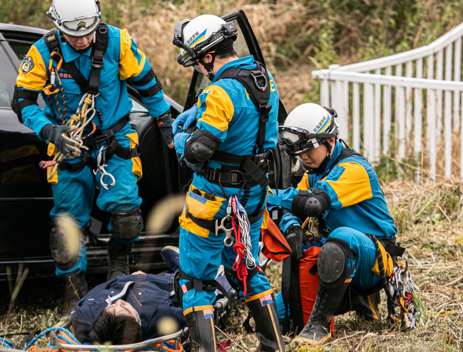 道民のために｜警察活動の紹介｜北海道警察官採用案内