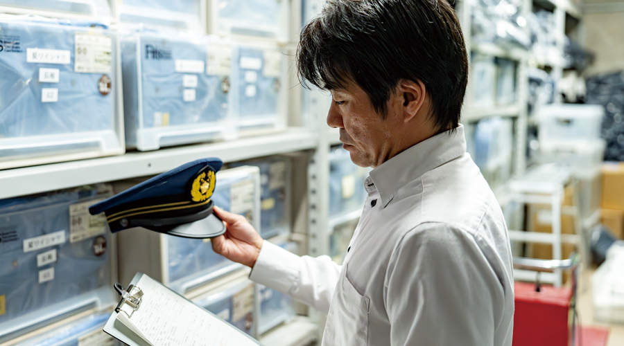 装備品の管理（装備課）