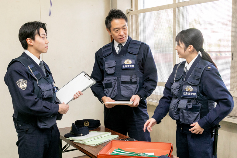 新人警察官の一日