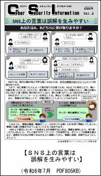 ＳＮＳ上の言葉は誤解を生みやすい