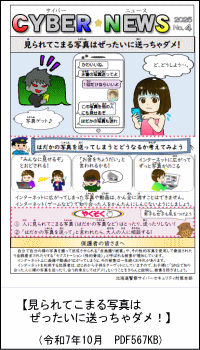 見られてこまる写真はぜったい送っちゃダメ！