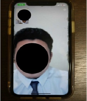 偽警察官の写真