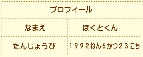ほくとくん